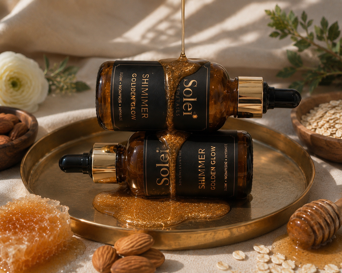 Golden Glow Shimmer Oil