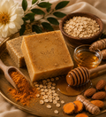 Honey Turmeric Oatmeal Soap Bar